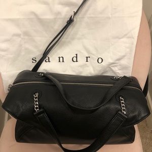 Sandro Paris Leather Bag